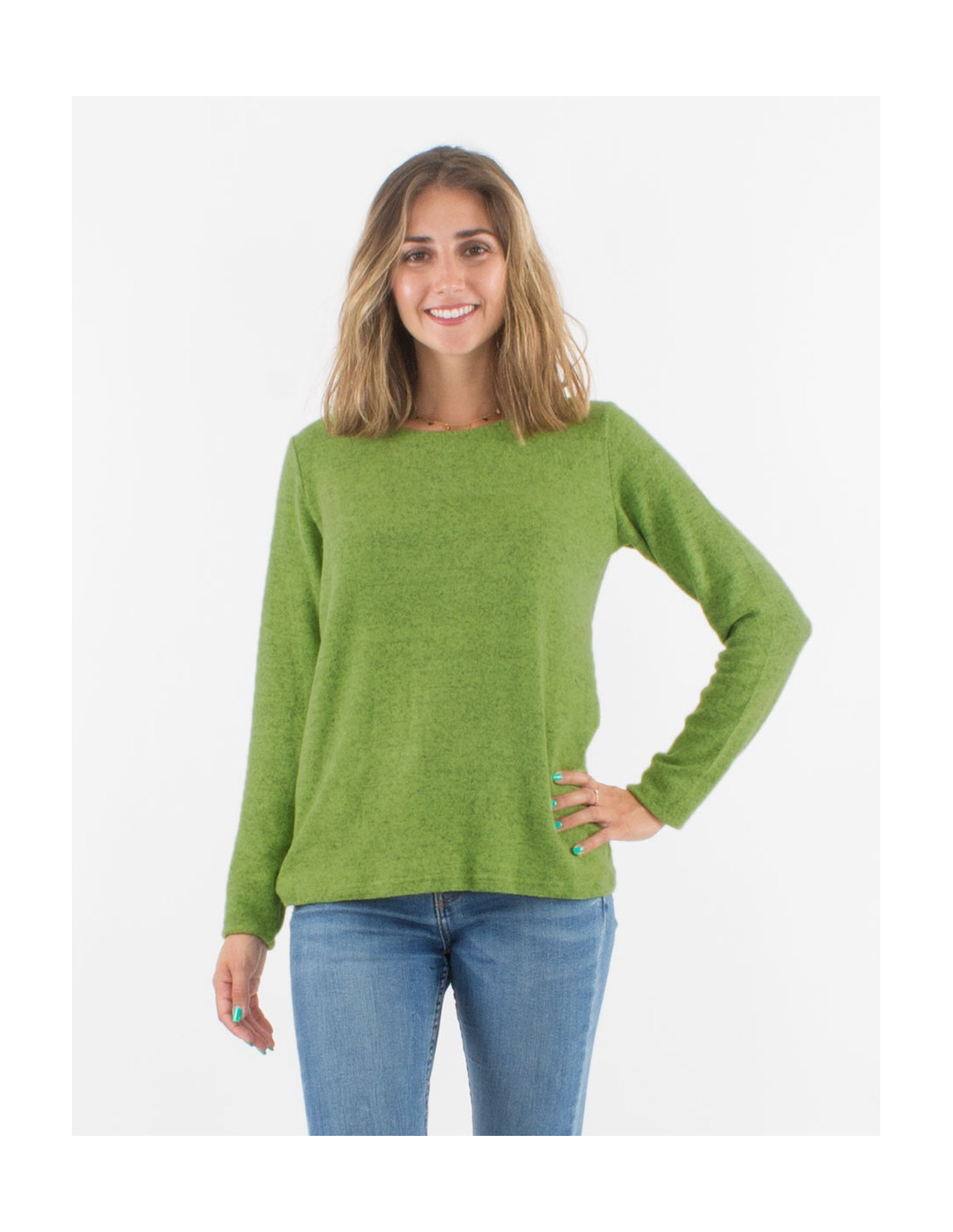 Desires Jersey Mujer Elis Verde - textil Jerséis Mujer 49,95 €