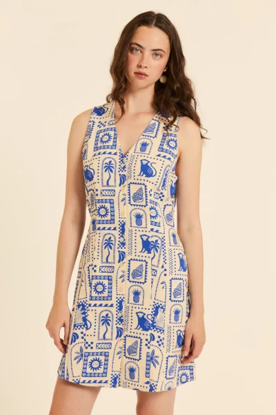 Vestido azul Marrakech Pepaloves