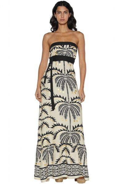 Vestido Palmeras doradas Babadesign