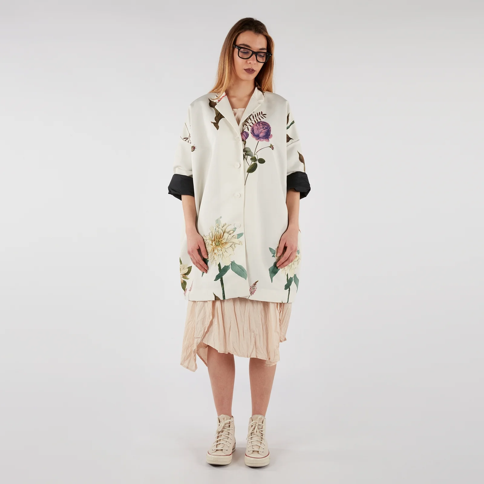 Chaqueta kimono floral Wendy Trendy - Imagen 2