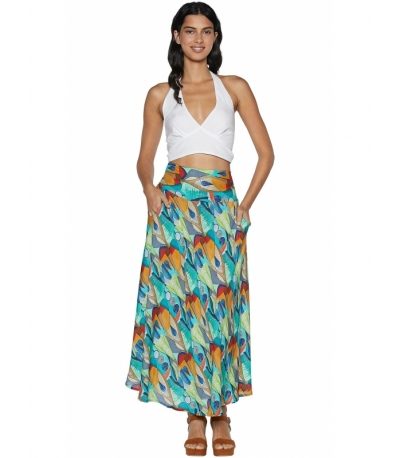 Falda larga Babadesign Artblue