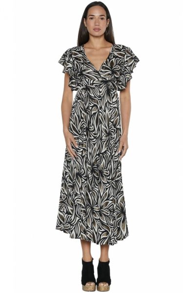 Vestido selva destello dorado babadesign