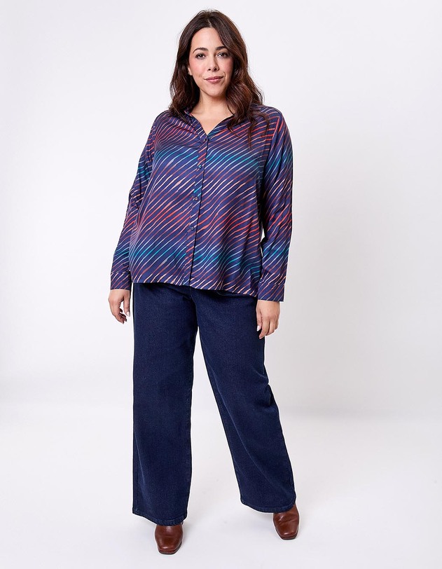 Blusa abotonada Atrolia EcoVero La fiancée - Imagen 8