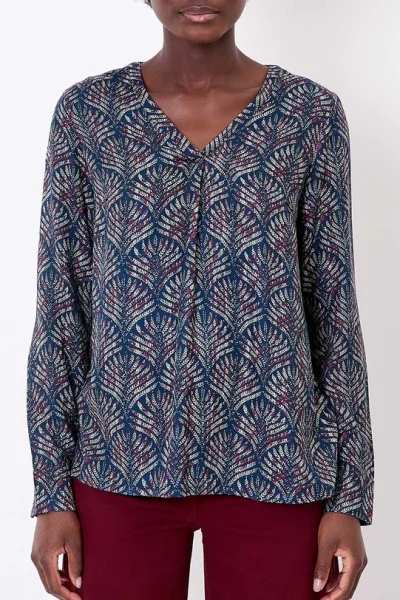 Blusa fluida evasé Palasi EcoVero La fiancée
