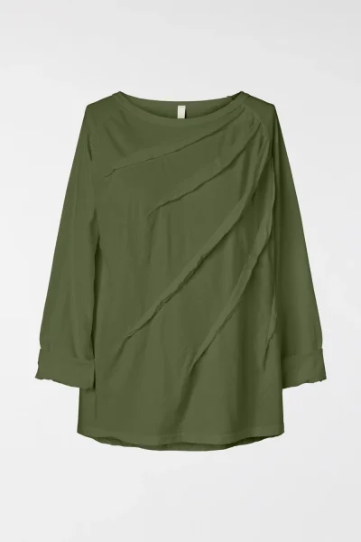 Camiseta verde algodón Wendy Trendy