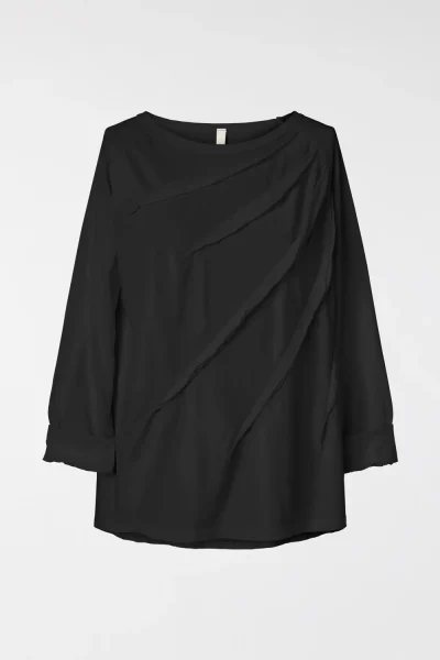 Camiseta Negra algodón Wendy Trendy